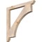 Ekena Millwork Westlake Slat Smooth Bracket, Douglas Fir, 3 1/2"W x 42"D x 42"H BKT04X42X42WTL06SDF - alternate 1
